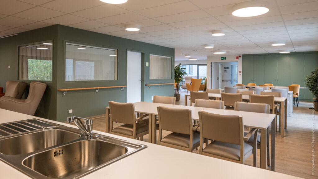 Multitechnieken voor uitbreiding van WZC Klaverveld in Zedelgem