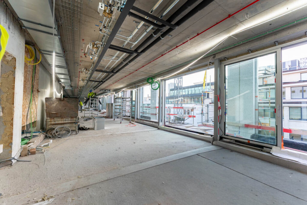 Multitechnieken en BIM als basis voor de nieuwe hoofdzetel van Constructiv Brussel