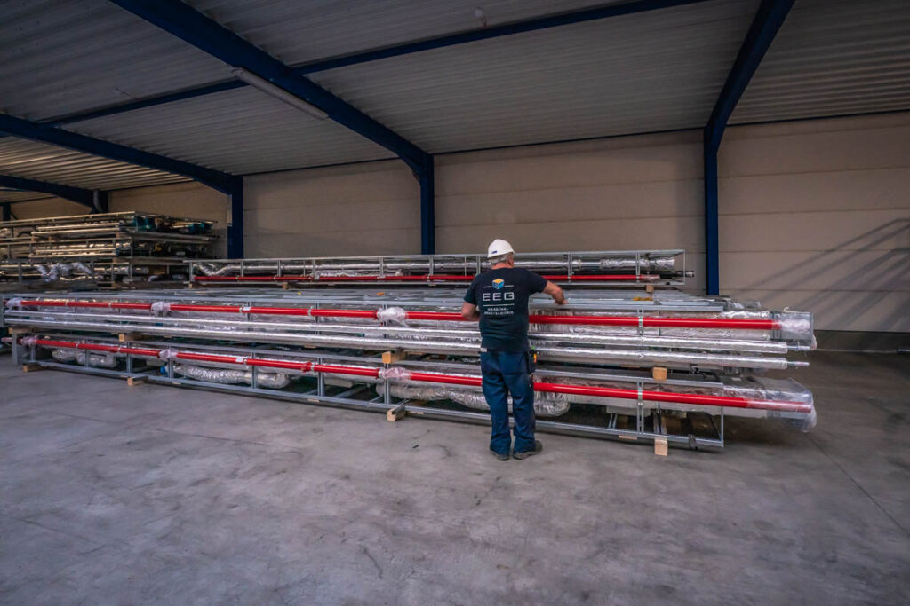Multitechnieken en prefab techniekenkokers voor het Arresthuis Antwerpen