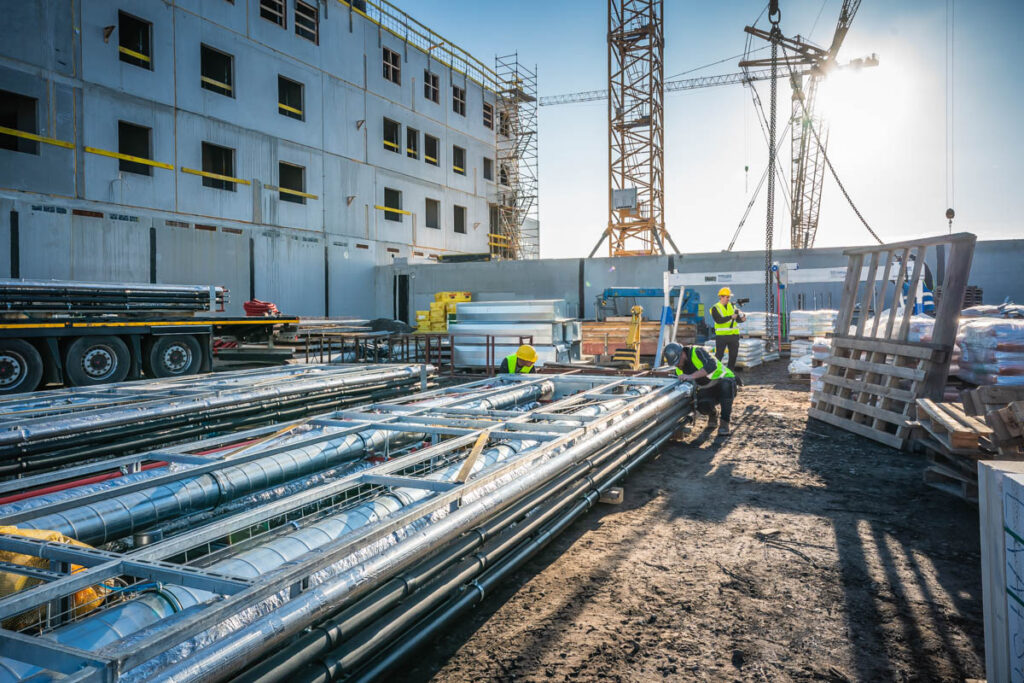 Multitechnieken en prefab techniekenkokers voor het Arresthuis Antwerpen