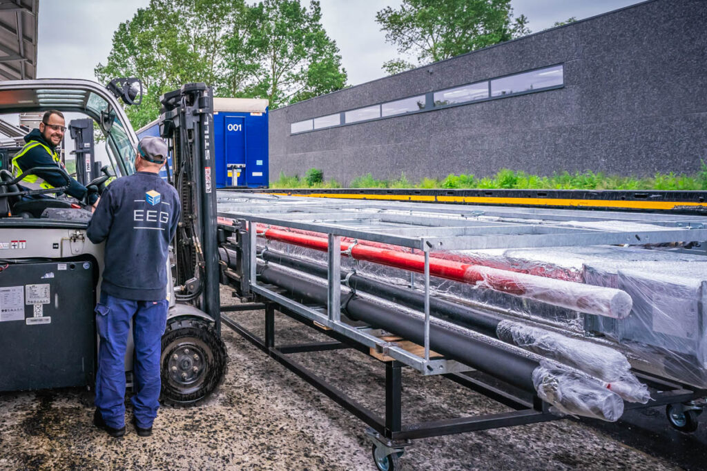 Multitechnieken en prefab techniekenkokers voor het Arresthuis Antwerpen
