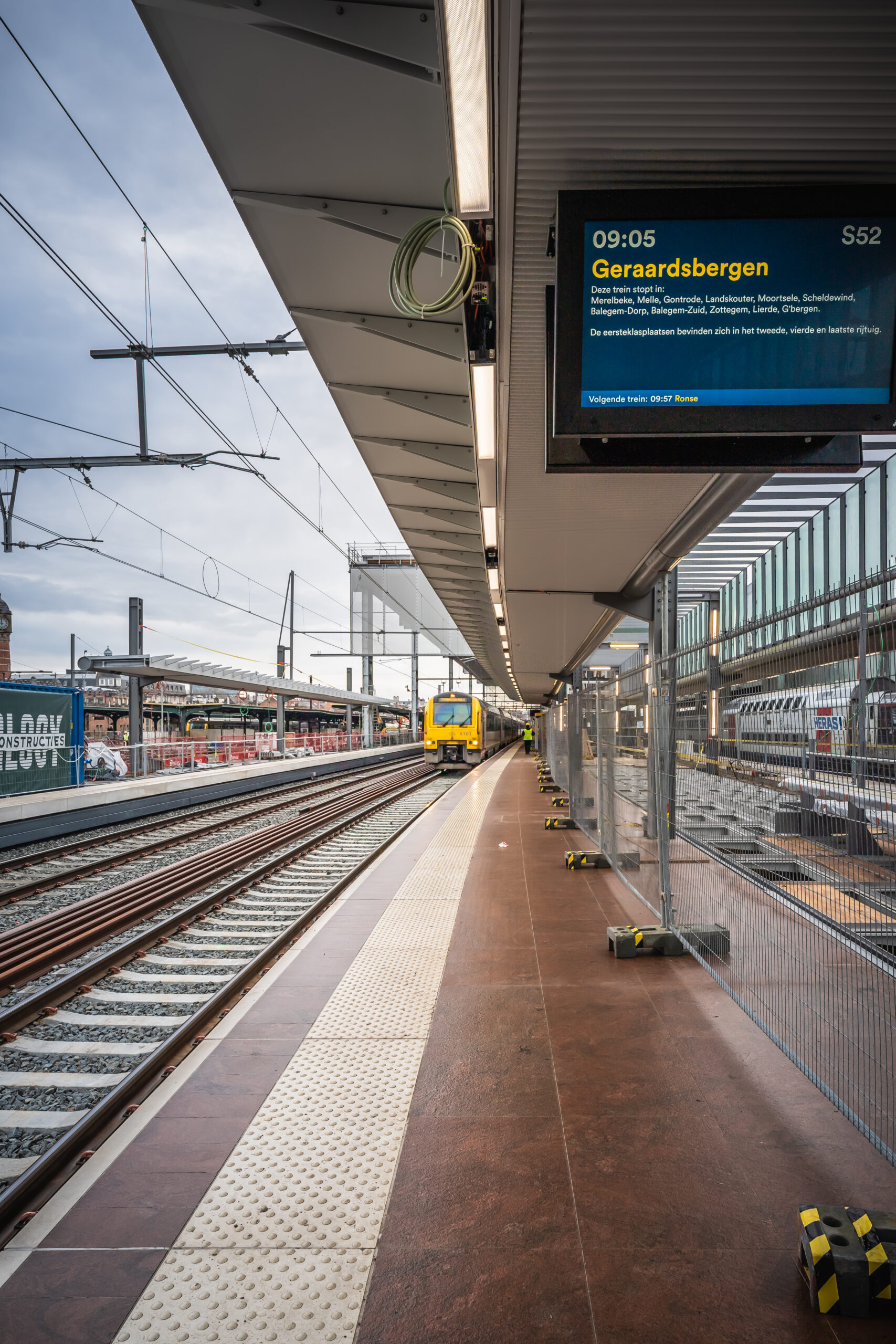 Multitechnieken voor de renovatie van station Gent-Sint-Pieters