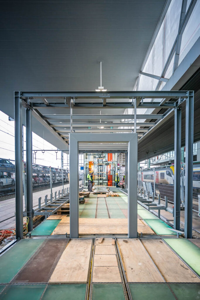 Multitechnieken voor de renovatie van station Gent-Sint-Pieters