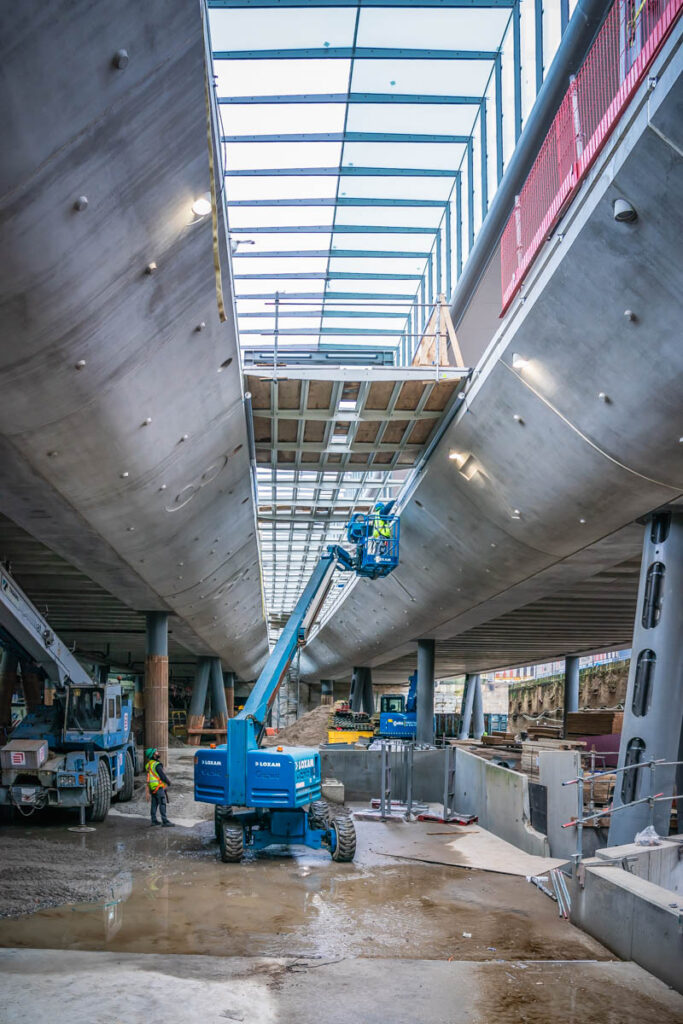 Multitechnieken voor de renovatie van station Gent-Sint-Pieters